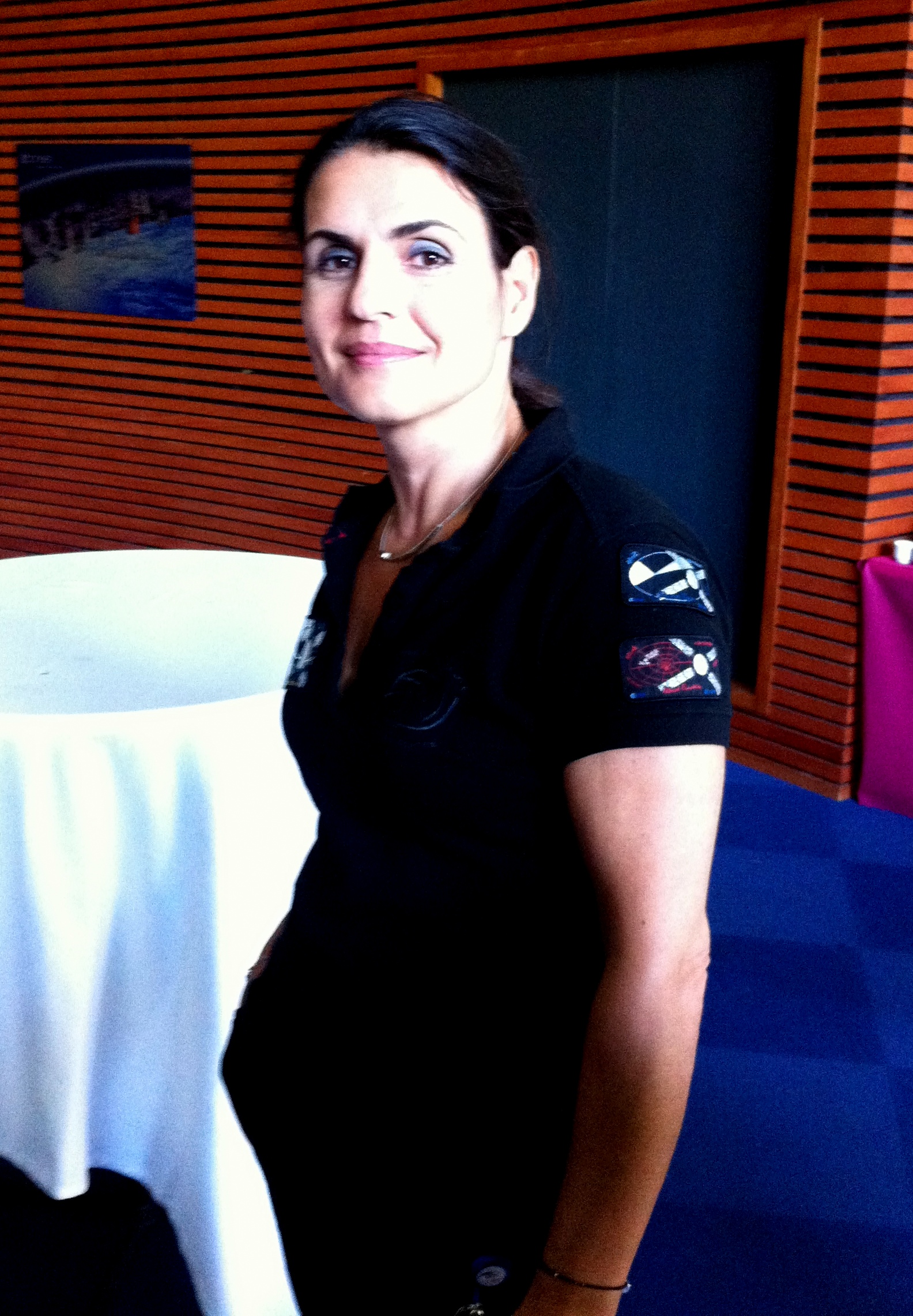 Isabelle Escane, flight director