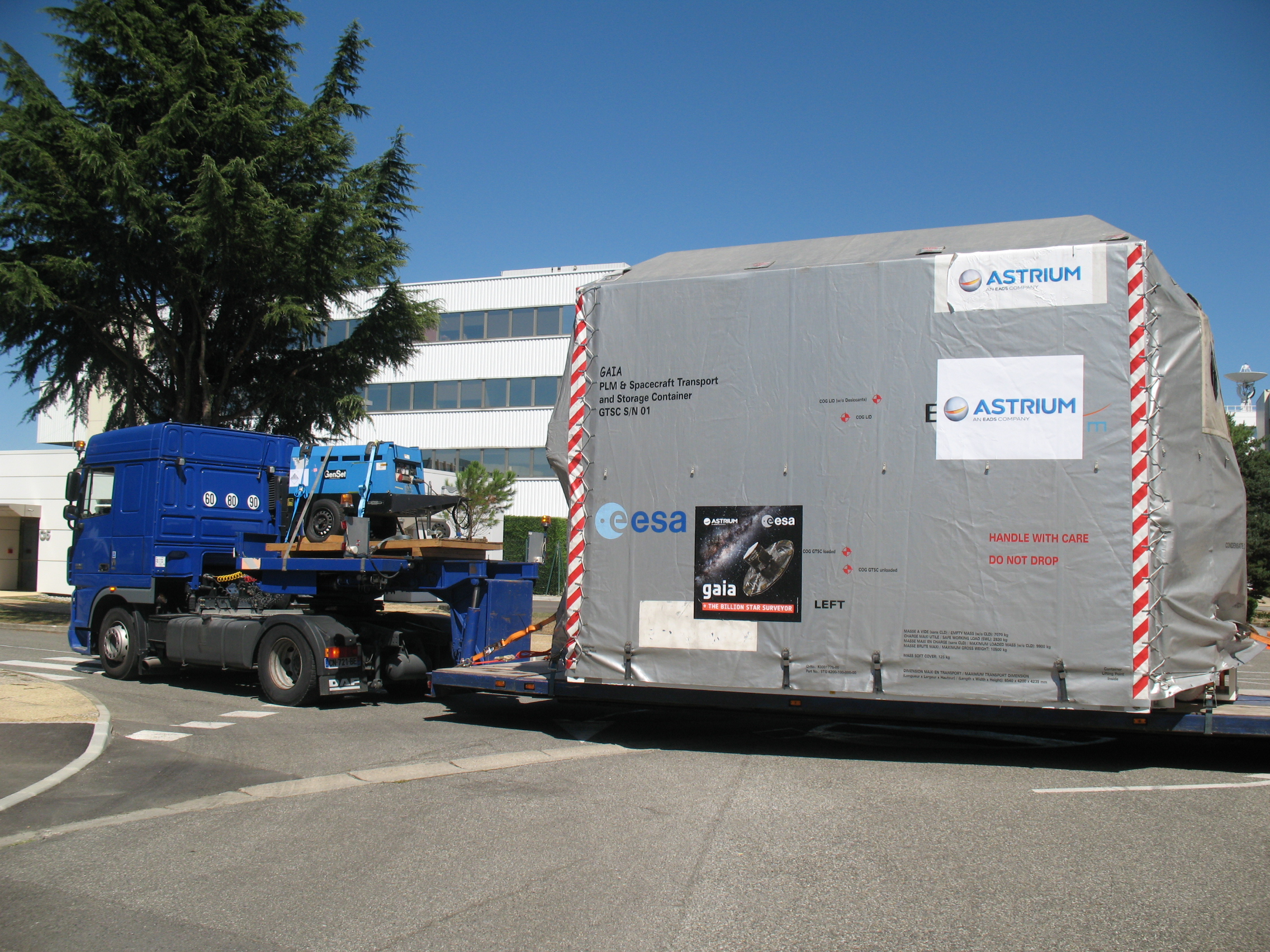 GAIA prêt à prendre la route le 21/08/13