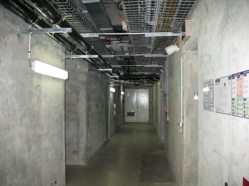le bunker à 10m sous le sol