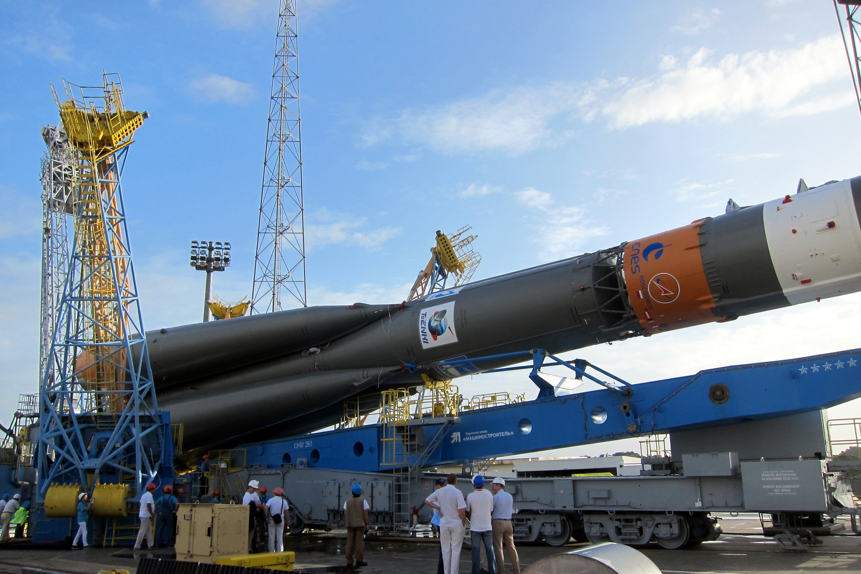 Début d'érection de VS06