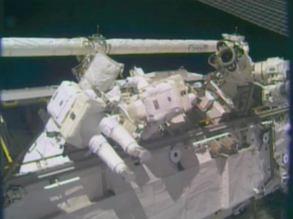 EVA 24 (source NASA TV)