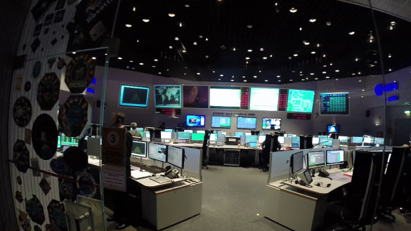 Le Centre de Contrôle ESOC (source : HVOSSGAIA)