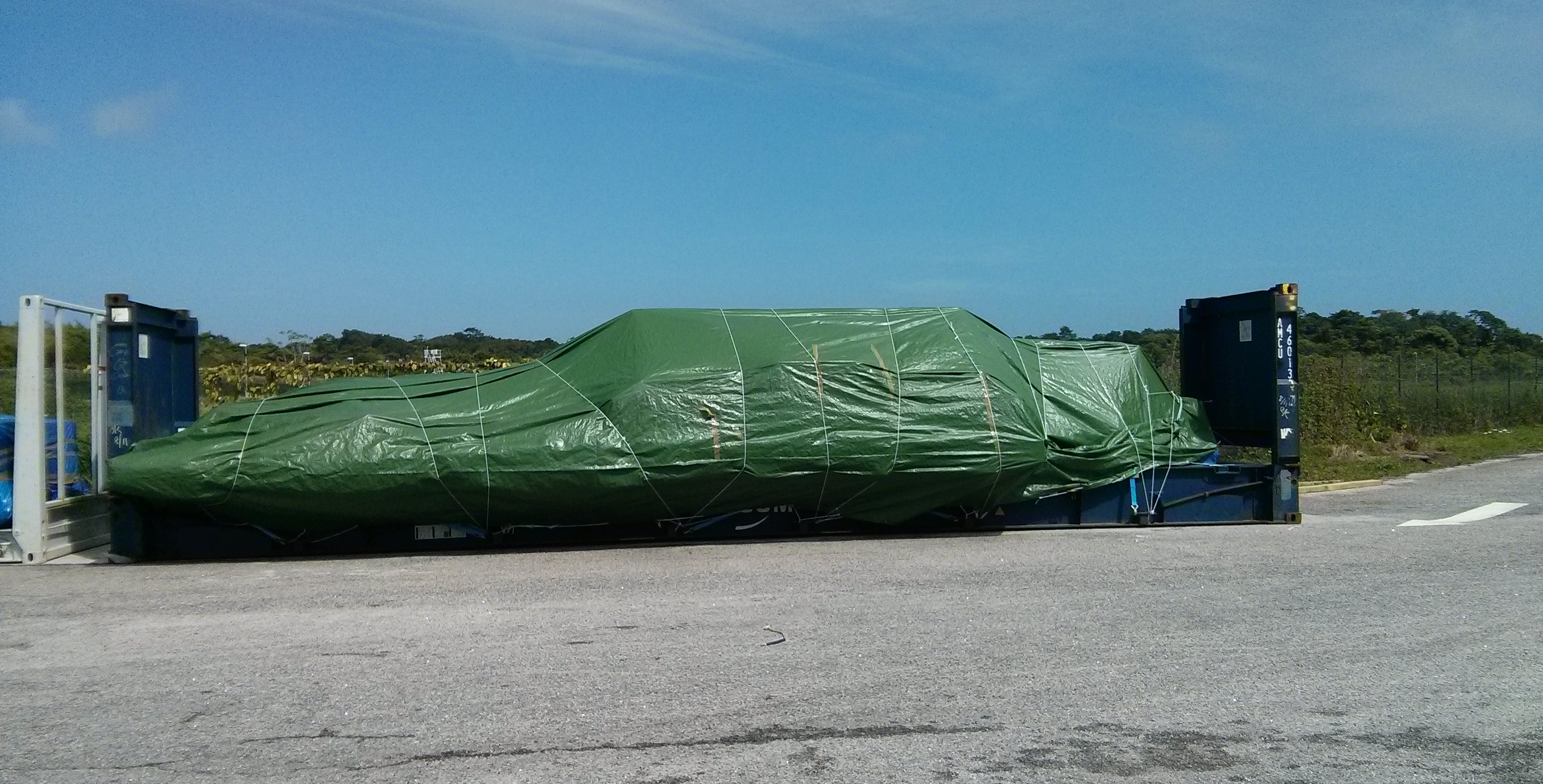 ce n'est pas un vaisseau spatial mais du matériel mécanique