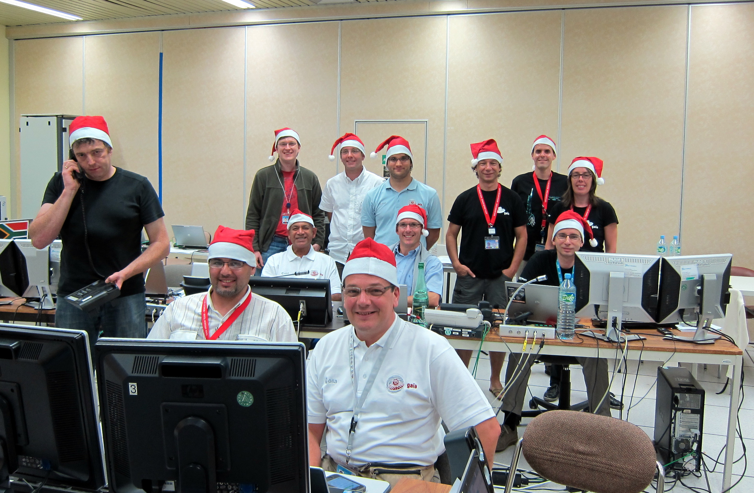 La première équipe de la nuit du compte à rebours : Noël approche !