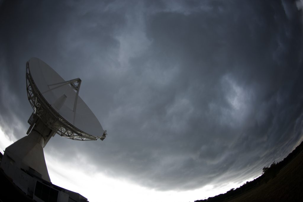 La station de suivi en orbite de Kourou (source ESA)