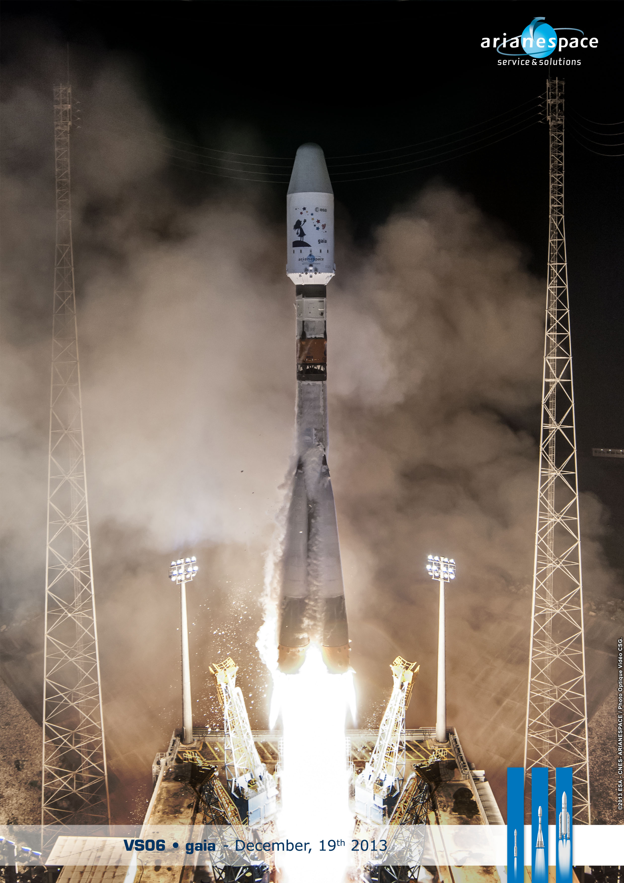 Décollage VS06 (source Arianespace)