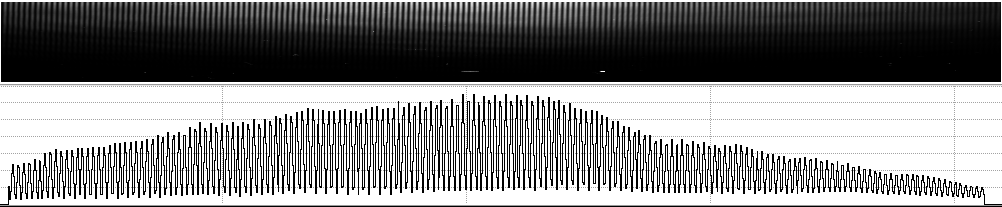 première image après mise ON du BAM (source ESA)