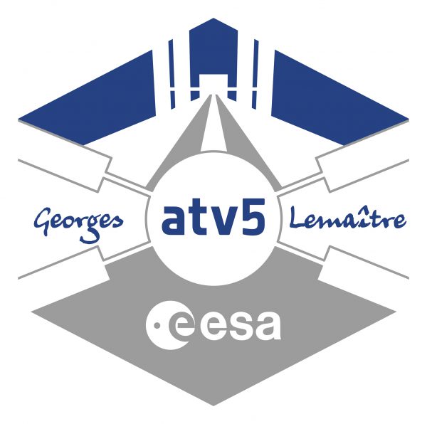 le logo de l'ATV 5 (source ESA)
