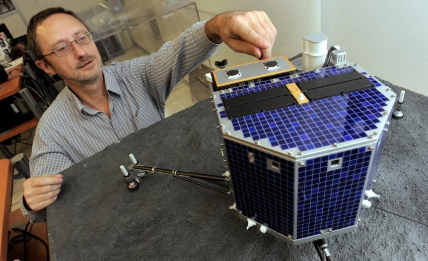 Philippe Gaudon, chef de projet CNES sur Rosetta (Photo DDM, Michel Viala)