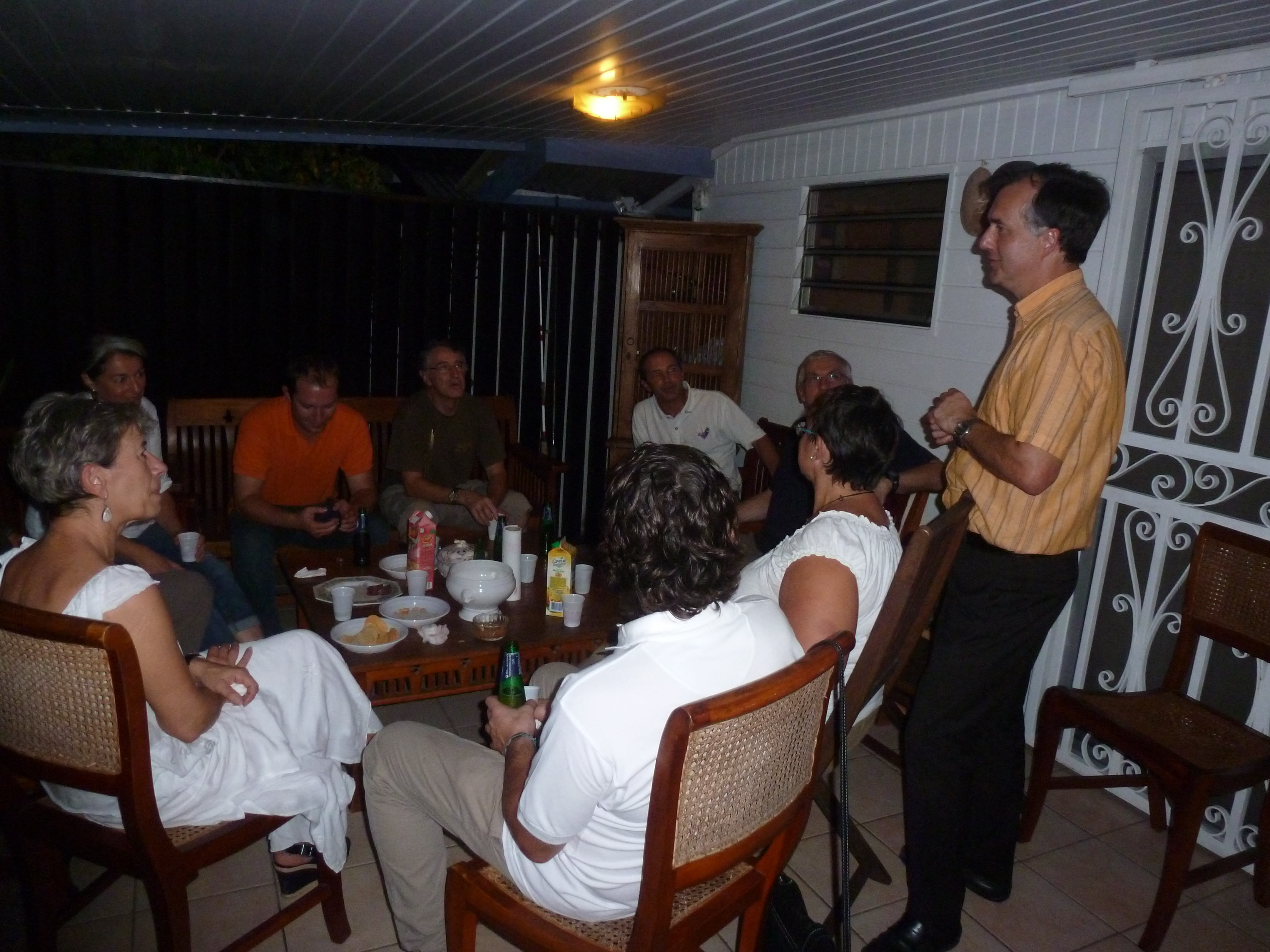 Soirée entre  collègues