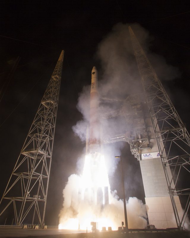 Décollage d'une fusée Delta IV (Source ULA)