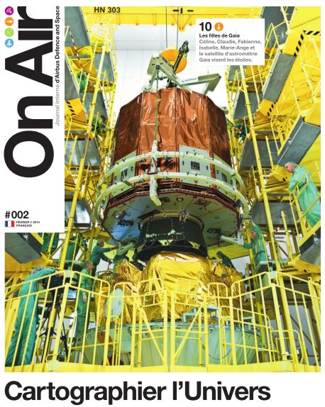 Magazine "On Air"  d'Airbus Defence and Space (avec l'aimable autorisation du service communication)