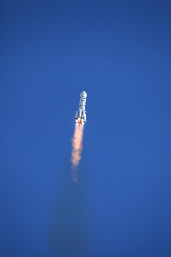 Lancement de Proton 28/04/14 (Crédit : Roscosmos)