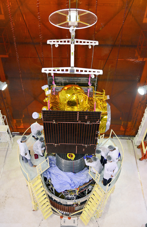 Le satellite IRNSS-1C (source ISRO)