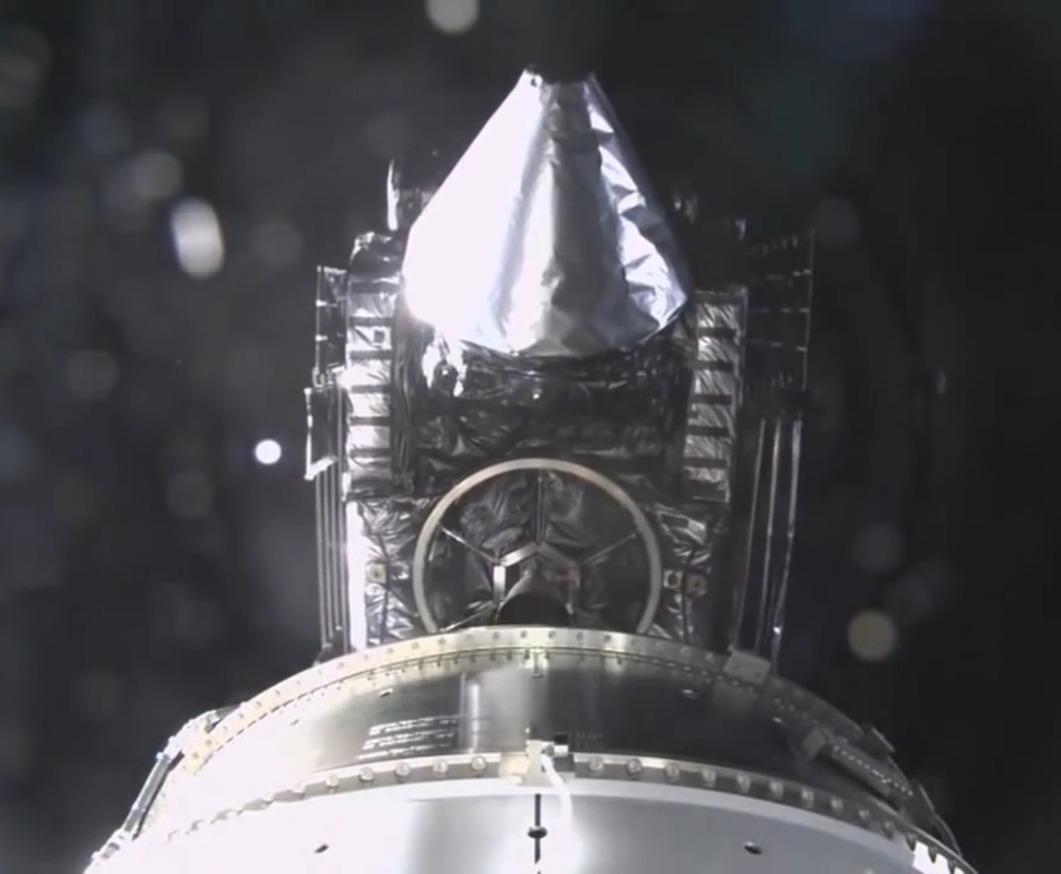 Séparation lanceur du satellite MUOS 4 le 02/09/15 (Photo: ULA)