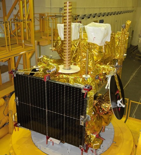 Le satellite Elektro-L 2 lancé le 11/12/15 par une fusée Zenit (Credit : Tsenki)