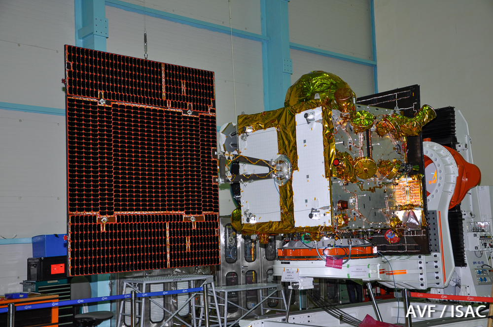 Le satellite IRNSS-1E (source ISRO)