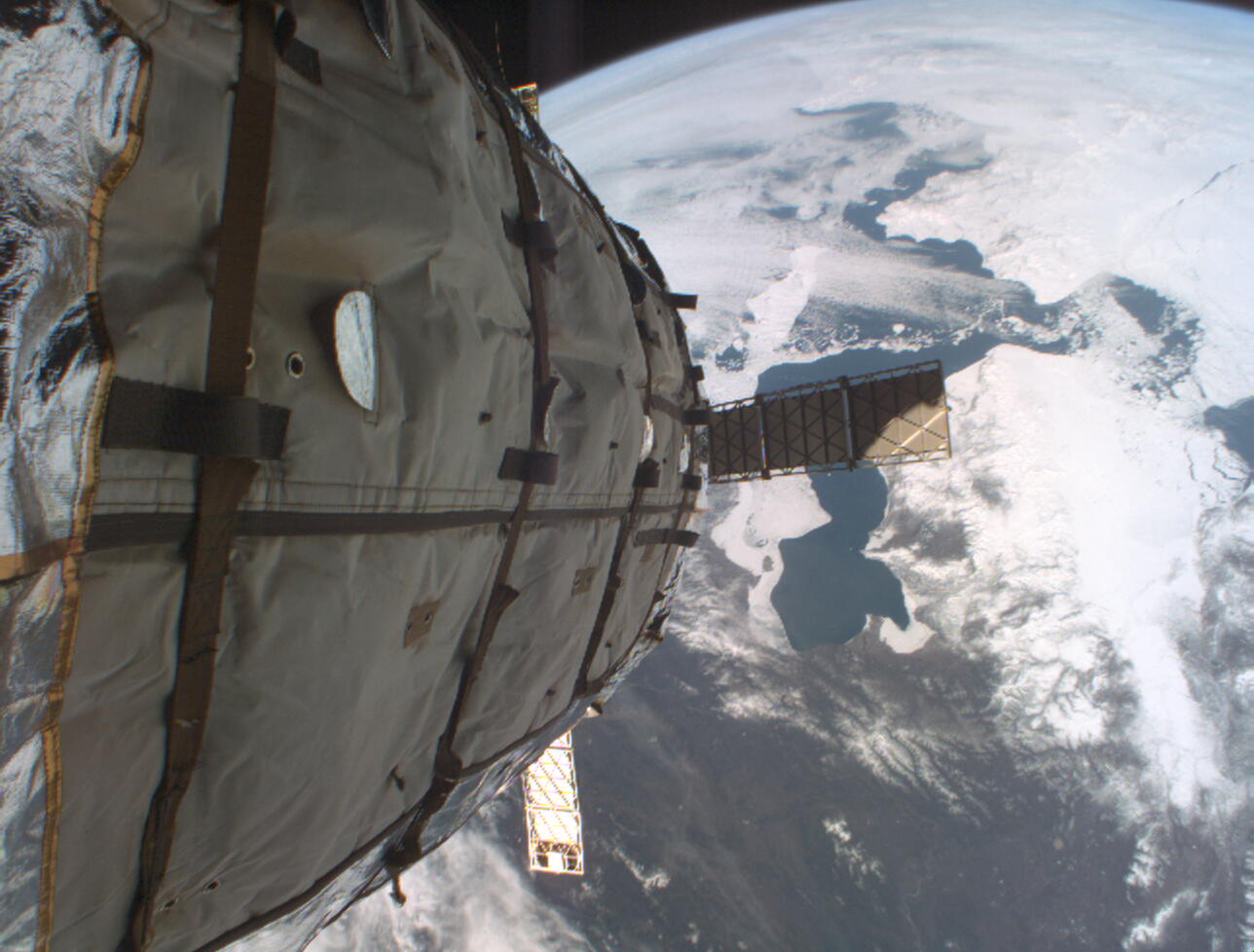 Le module gonflable autonome Genesis I de Bigelow Aerospace (credit Bigelow)