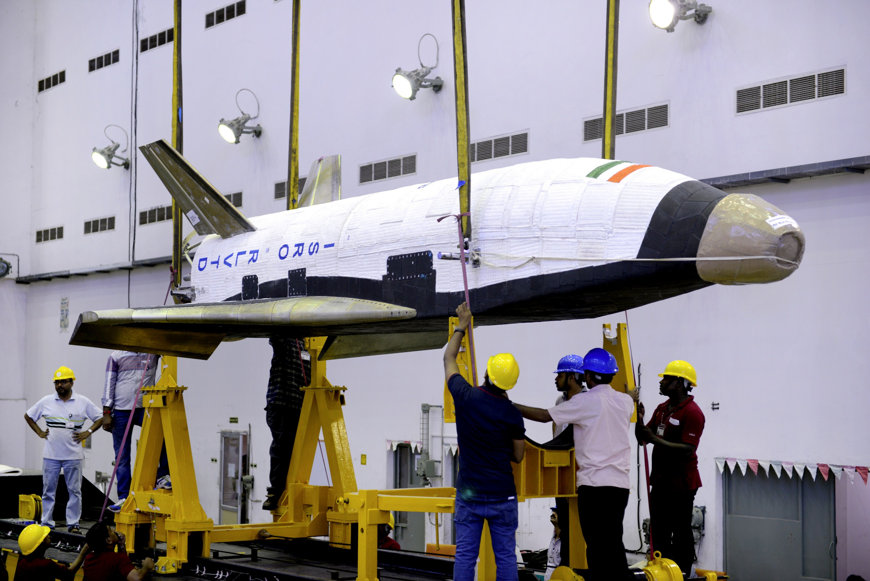 La mini-navette RLV-TD (credit ISRO)
