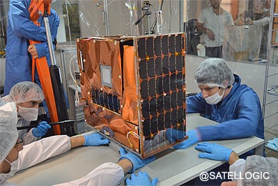 Nusat-1, l'un des 2 satellites de Satellogic lancés le 31/05/2016