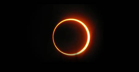 Eclipse annulaire. © Sancho Panza - CC BY 2.0